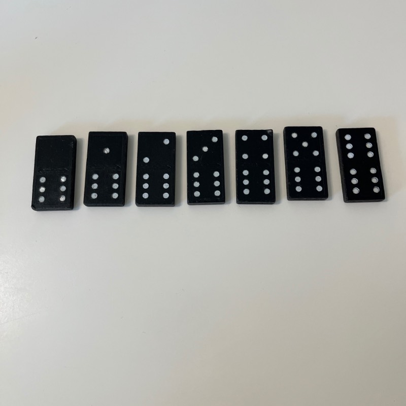 Spieleset Mit 2 Kunststoff-Spielkarten & 28 Dominosteinen In Hölzerner Aufbewahrungsbox - Von SOL