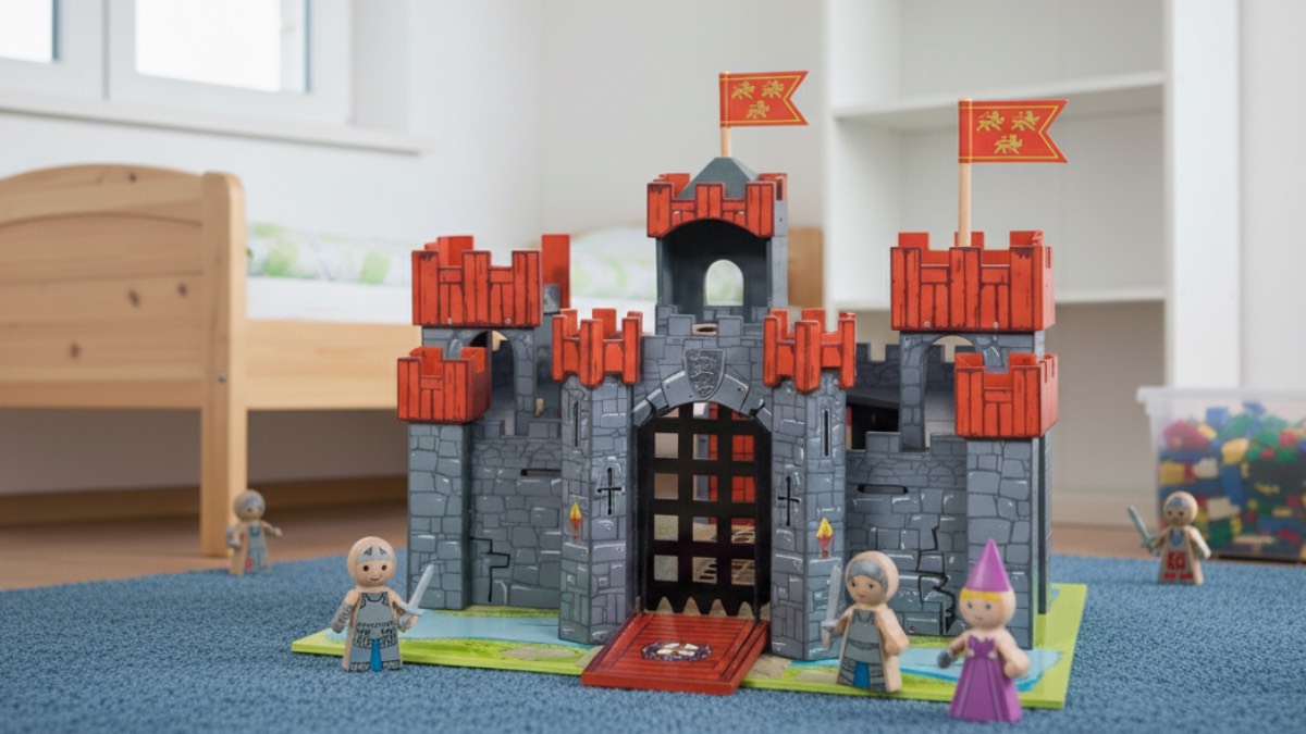 Die beste Holz-Ritterburg für Kinder im Test - © Le Toy Van / Gemini