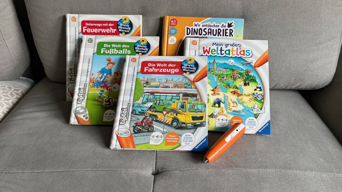 Die besten tiptoi-Bücher für Kinder - © Christian Eberle-Abasolo / dadslife.at