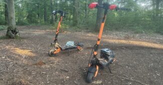 Schnellster E-Scooter im Test - © Christian Eberle-Abasolo / dadslife.de