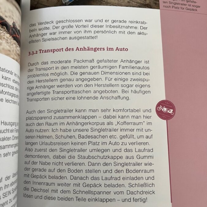 Kinderfahrrad-Anhänger Tipps & Tricks Buch - © Christian Eberle-Abasolo / dadslife.de