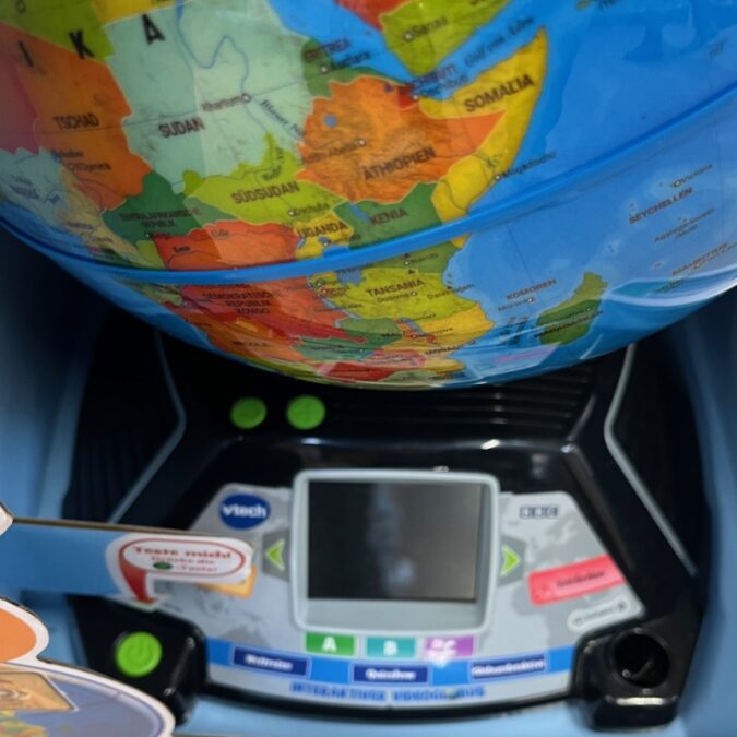 VTech-Kinderglobus im Test - © Christian Eberle-Abasolo / dadslife.de